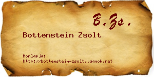 Bottenstein Zsolt névjegykártya